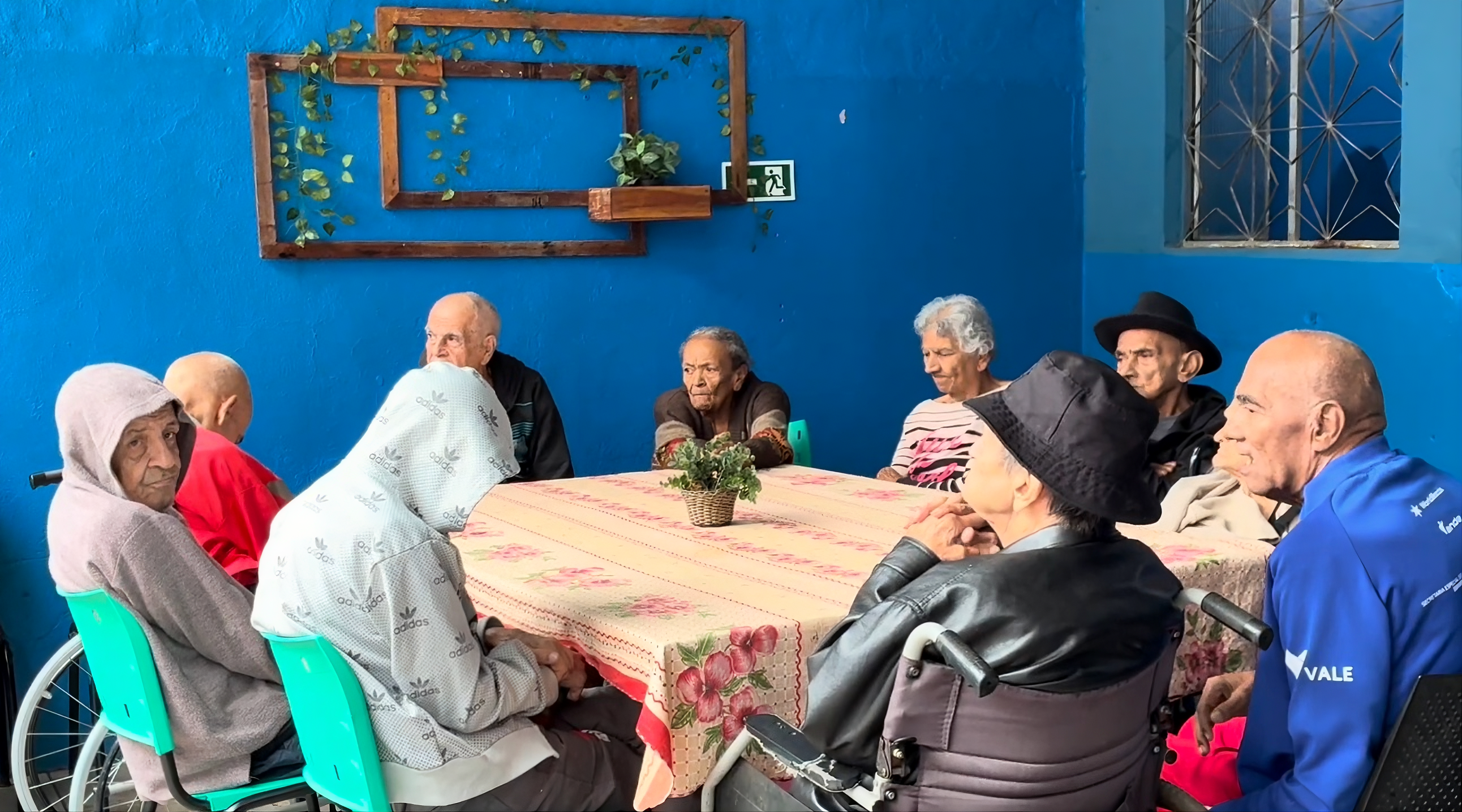 Idosos acolhidos pelo Florisbela